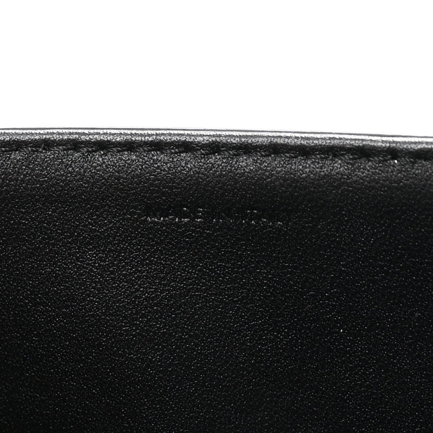 Shiny Calfskin Medium Triomphe Black