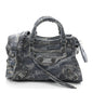 Denim BB Monogram Neo Cagole Handbag XS Blue