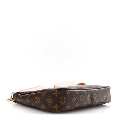 Monogram Multi Pochette Accessories Large Pochette Rose Clair