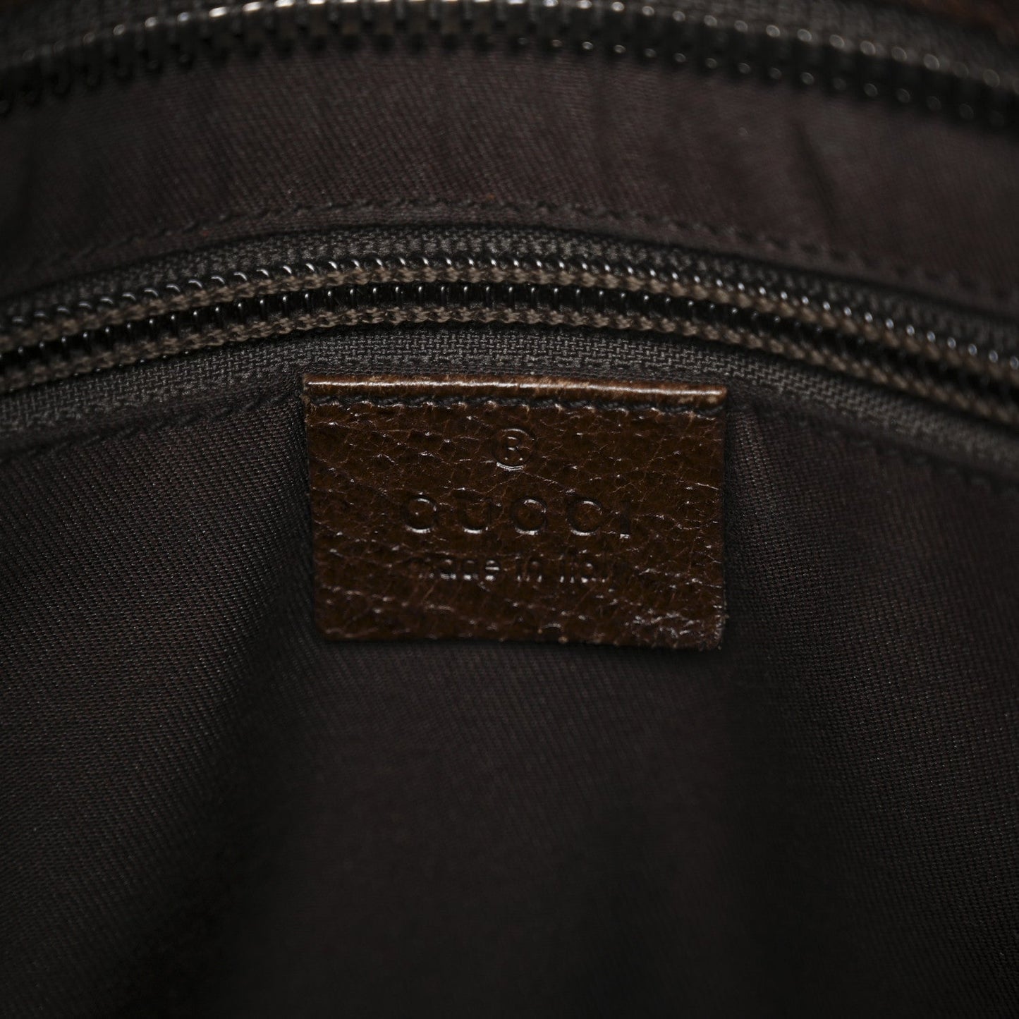 Monogram Flat Messenger Bag Dark Brown