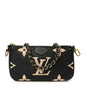 Empreinte Monogram Giant Multi Pochette Accessories Mini Pochette Black Beige