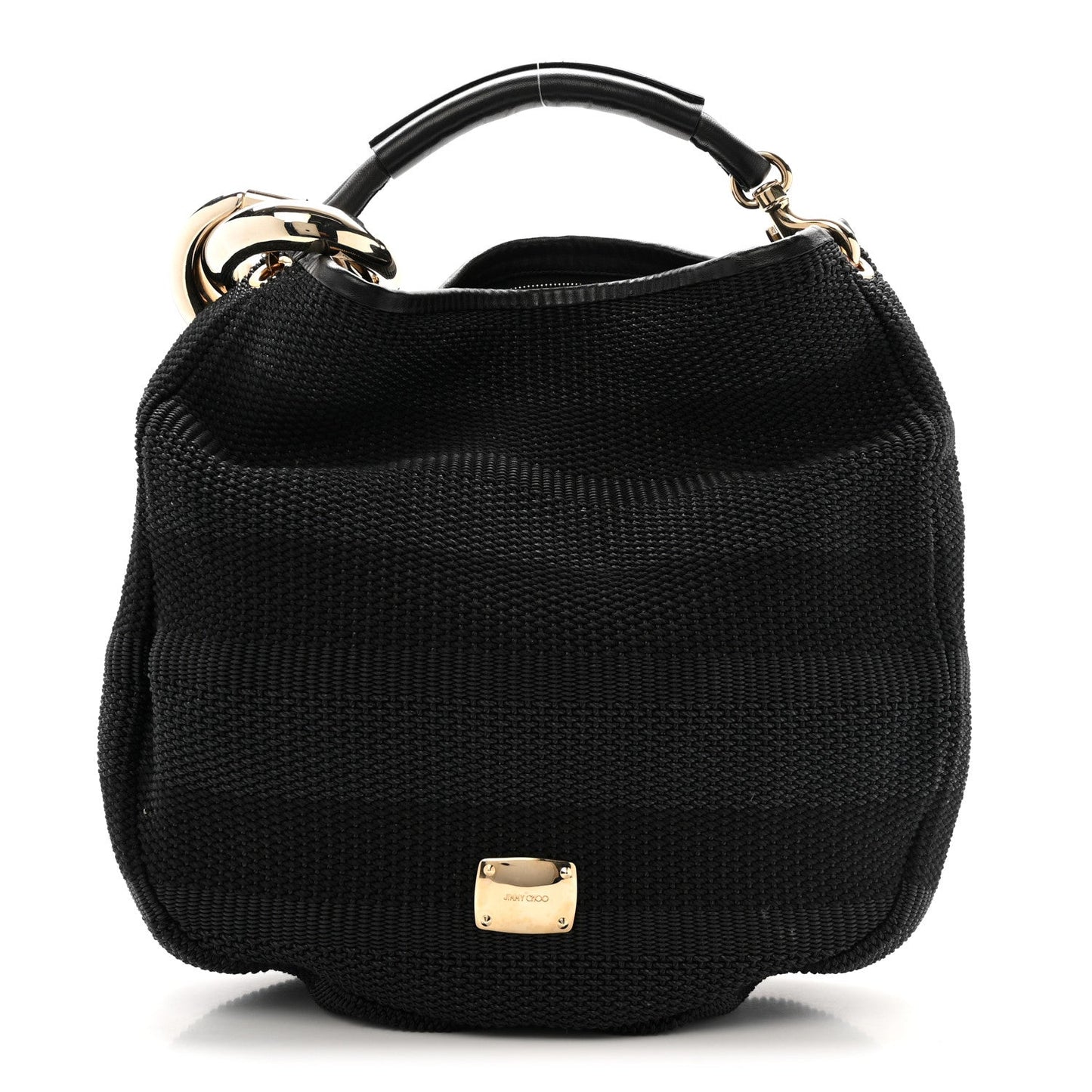 Raffia Large Sky Hobo Black