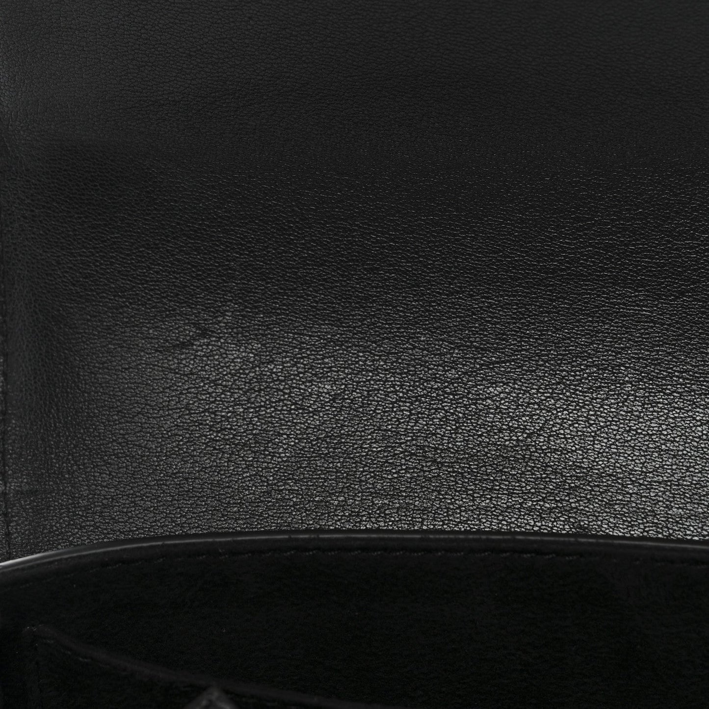Lambskin Tag Mini Bag Black