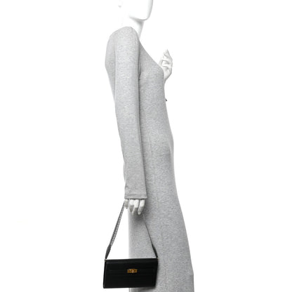 Evercolor Cavale Kelly Wallet To Go Black Ecru