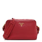 Vitello Phenix Camera Bag Rosso
