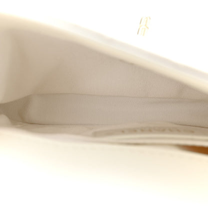 Lambskin Quilted Side Packs White