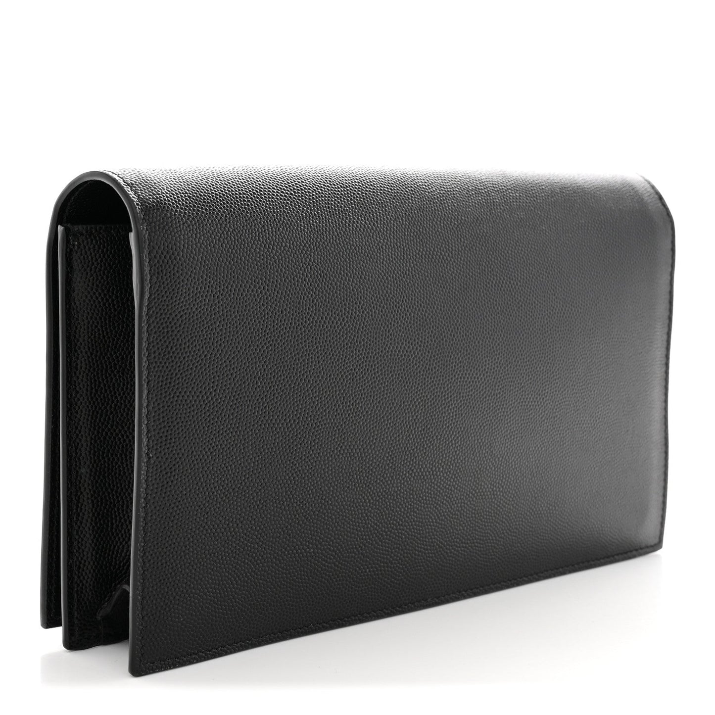 Grain De Poudre Classic Monogram Kate Clutch Black