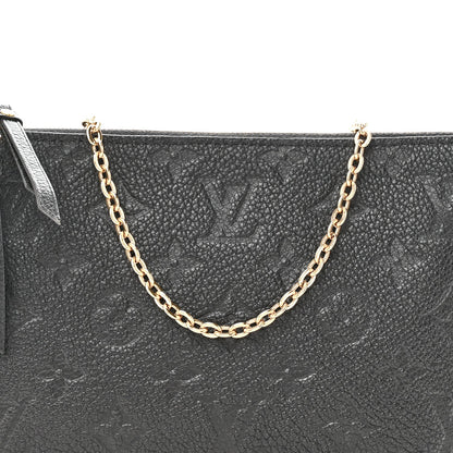 Empreinte Double Zip Pochette Black