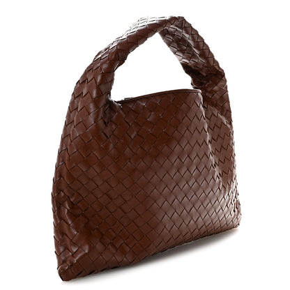 Calfskin Intrecciato Small Hop Sapele