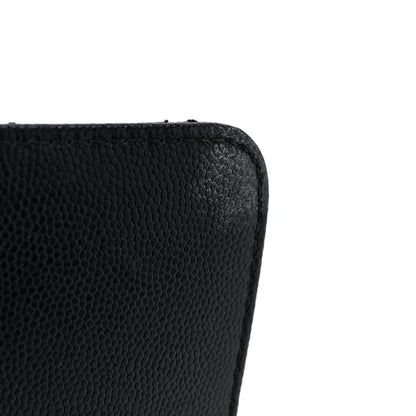 Caviar Quilted Extra Mini Coco Handle Flap Black
