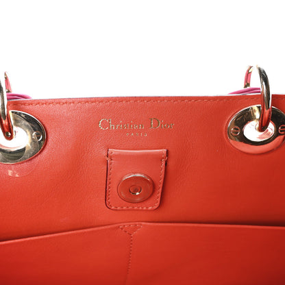 Smooth Calfskin Large Diorissimo Tote Fuchsia
