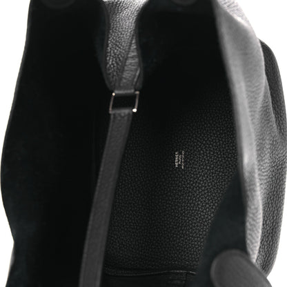 Taurillon Clemence Picotin Lock 22 MM Black