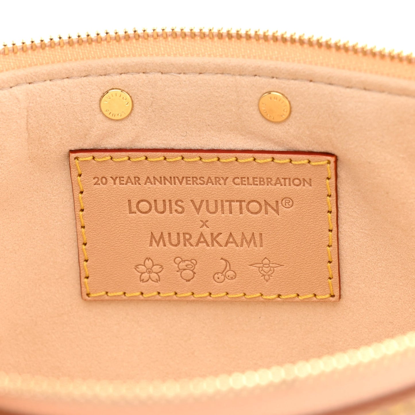 LV X TM Monogram Multicolor Pochette Accessories White