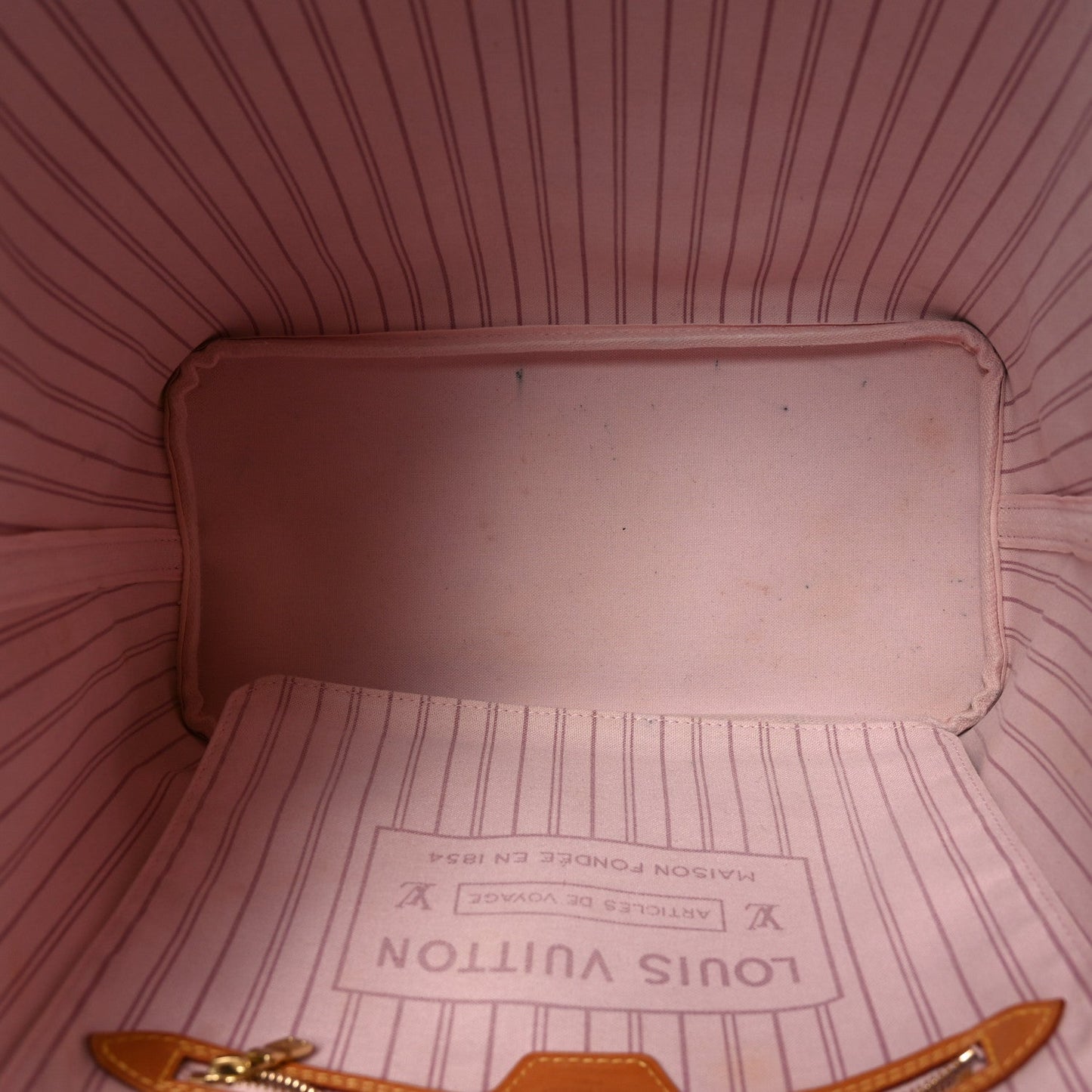 Monogram Sydney V Neverfull MM Rose Ballerine