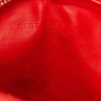 Nappa Intrecciato Mini Jodie Red