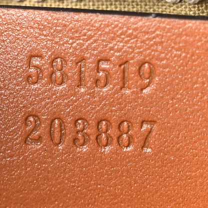 Vintage Canvas Calfskin Web Belted iPhone Case 90 36 Sand Cuir