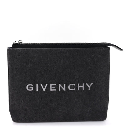 Canvas Travel Pouch Black