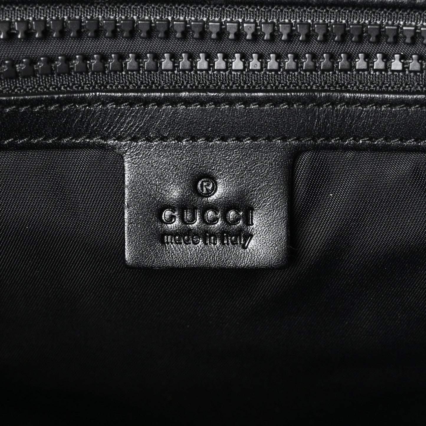 Techno Canvas Web Double Buckle Backpack Black