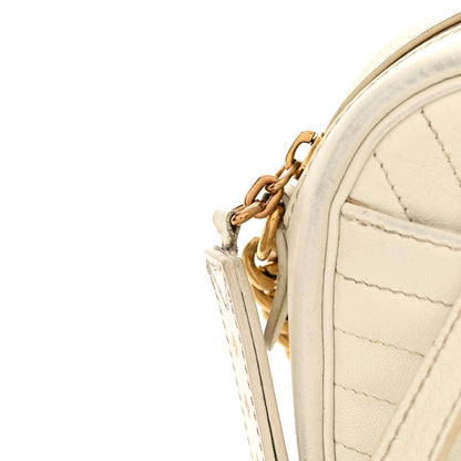 Calfskin New Wave Camera Bag White