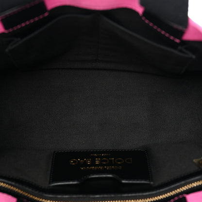 Canvas Printed Open Your Heart Tote Pink Black