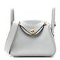 Taurillon Clemence Mini Lindy 20 Bleu Pale