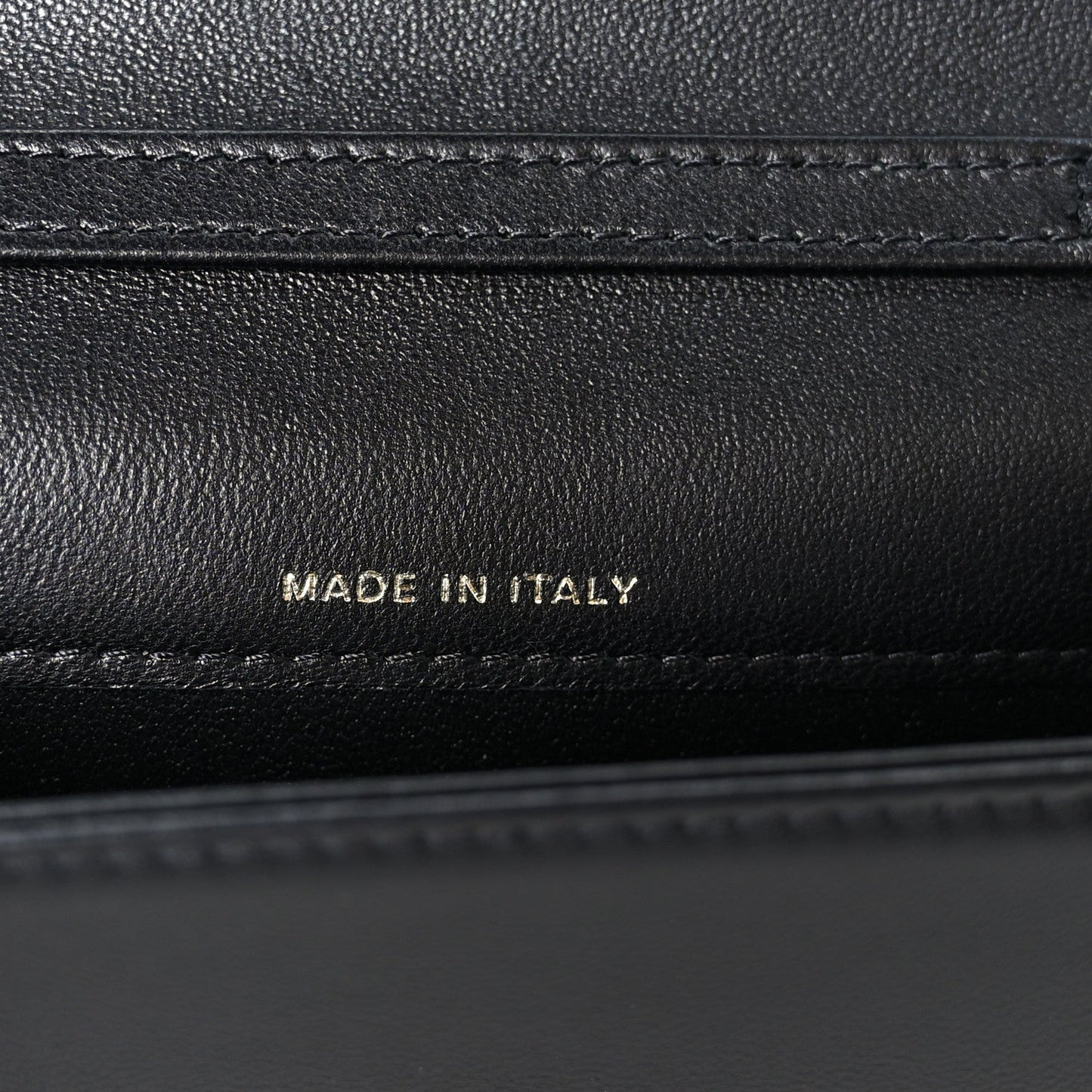 Lambskin Quilted Mini CC Flap Black