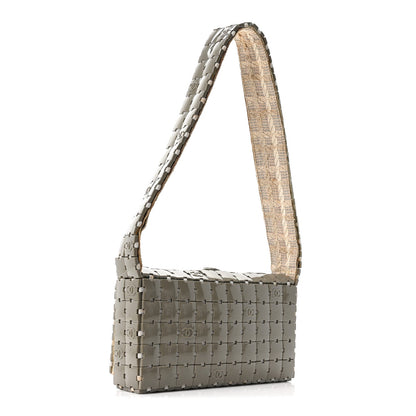 Tweed Resin Tile Flap Green