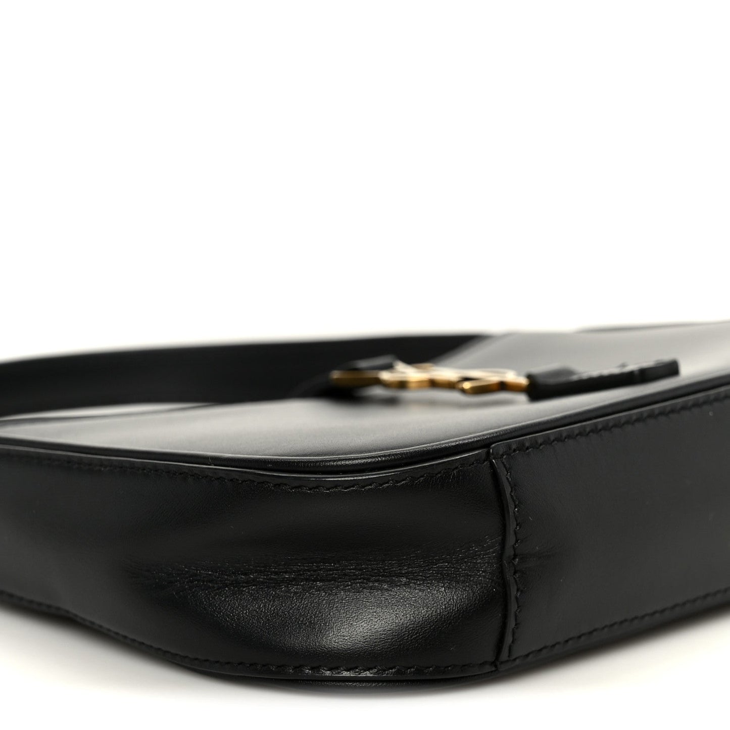 Smooth Calfskin Le 5 A 7 Mini Hobo Black