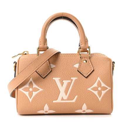 Empreinte Monogram Giant Nano Speedy Arizona Creme