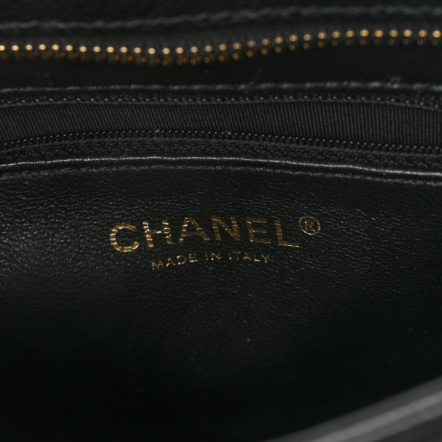 Caviar Quilted Medallion Tote Black