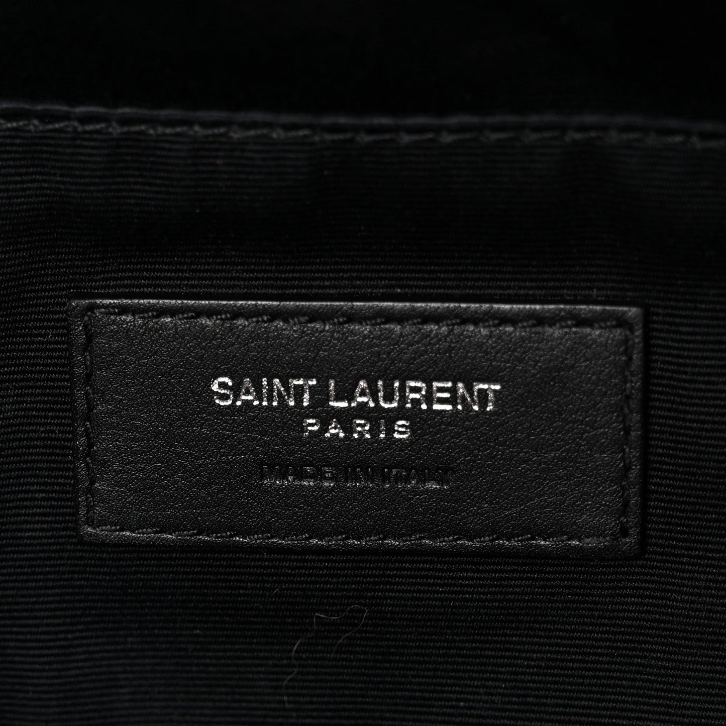 Canvas Monogram Belt Bag Black