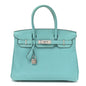 Togo BIRKIN 30 Bleu Atoll