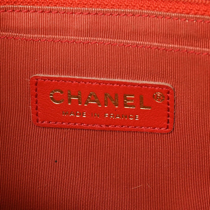 Jersey Quilted Small Single Flap Beige