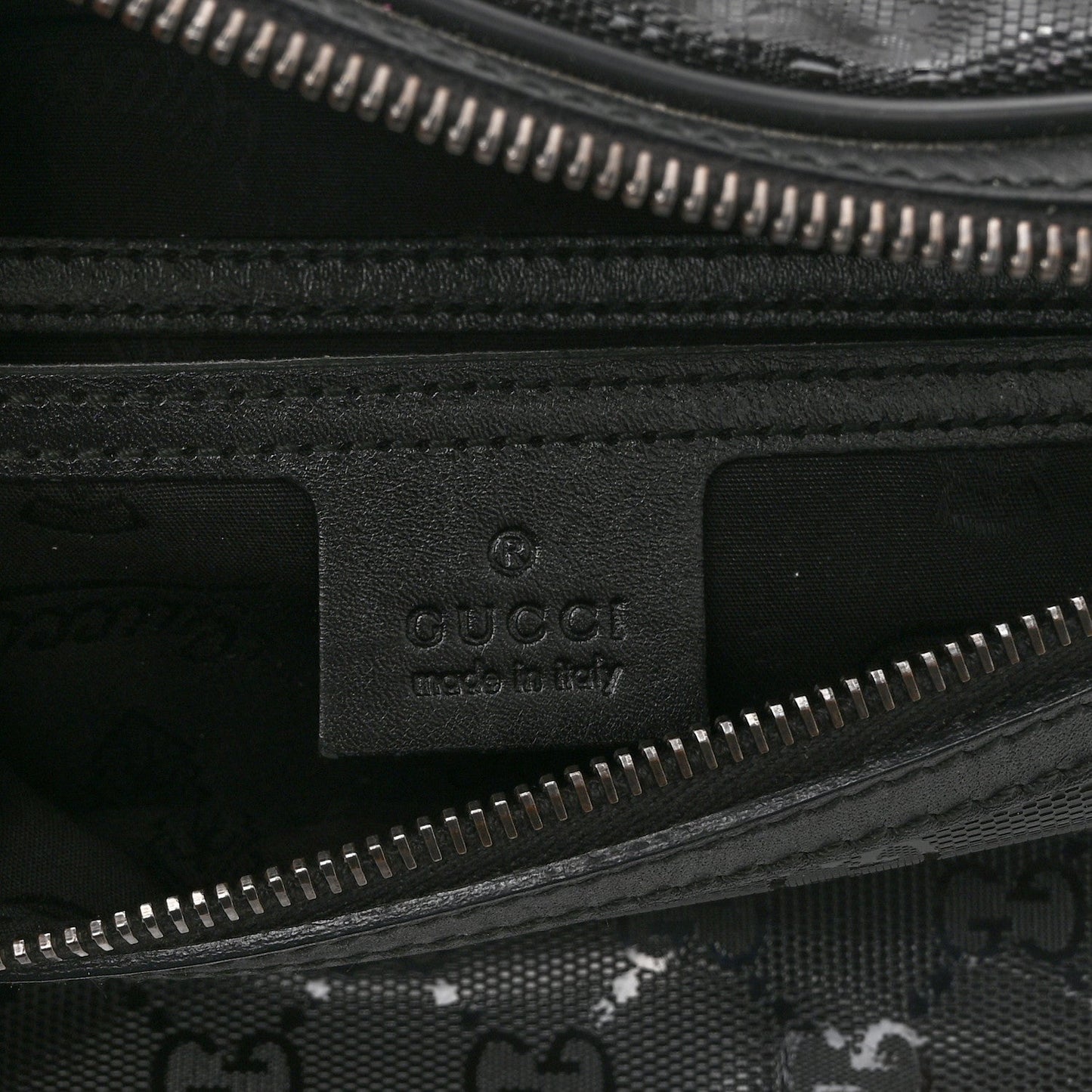 Imprime Monogram Belt Bag Black