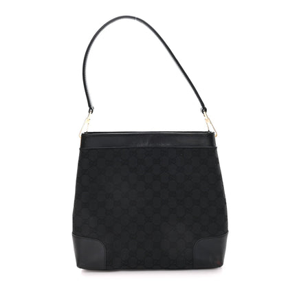 Monogram Shoulder Bag Black