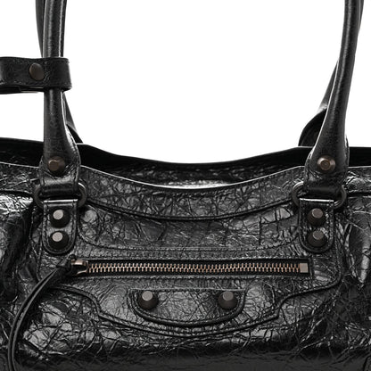 Agneau Arena Classic Hardware East West Le City Black