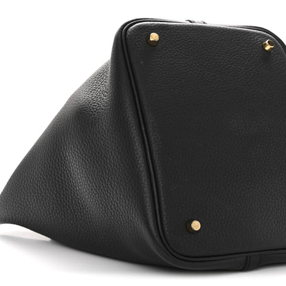 Taurillon Clemence Picotin Lock 22 MM Black