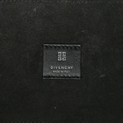 Calfskin Voyou Medium North South Tote Black