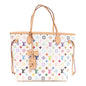 LV X TM Monogram Multicolor Neverfull MM White