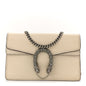 Dollar Calfskin Crystal Super Mini Dionysus Shoulder Bag Mystic White Black Diamond
