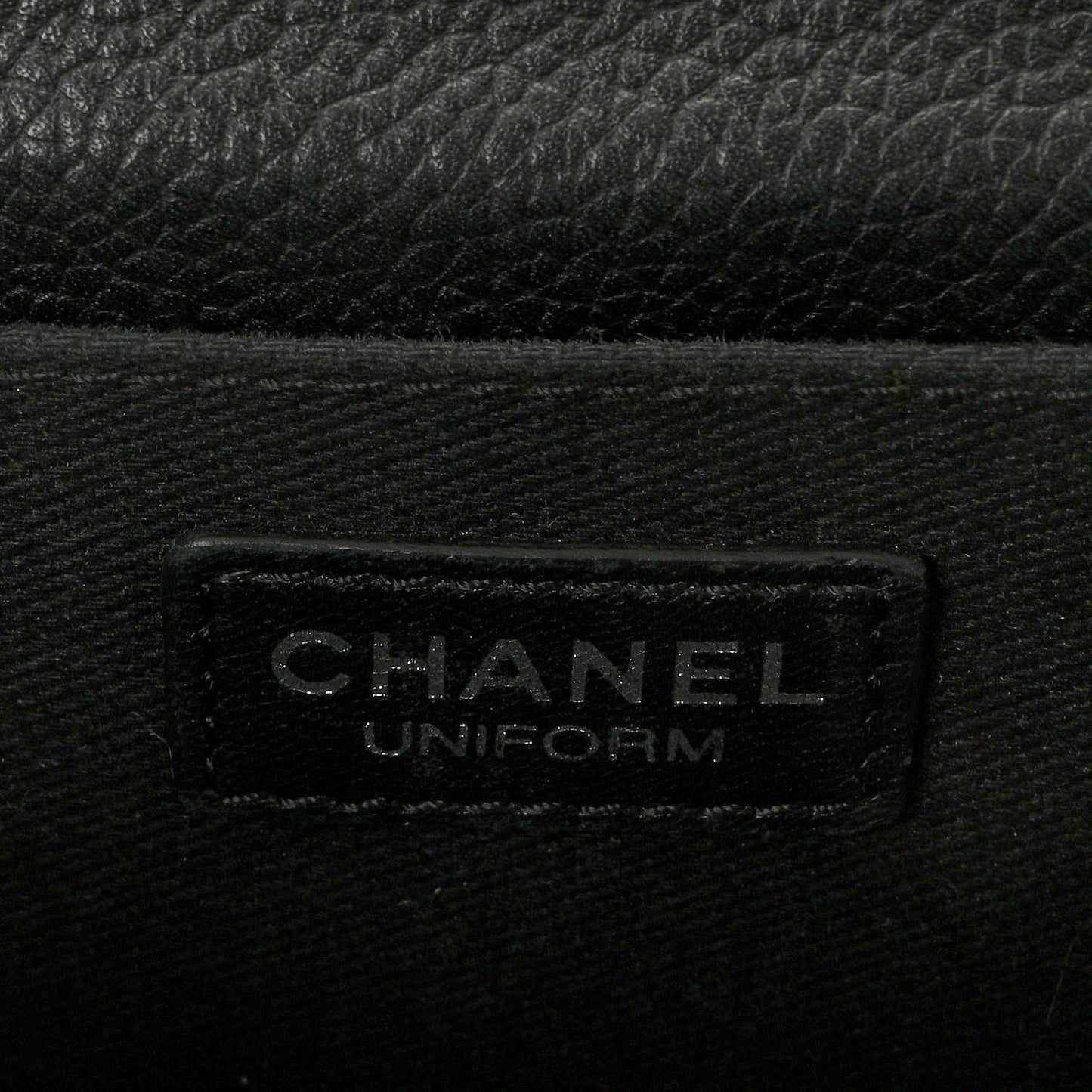 Grained Calfskin Quilted 2.55 Reissue Flap Belt Bag Clutch Black