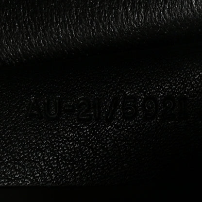 Calfskin Medium Hug Bag Black