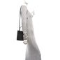 Denim GG Monogram Dollar Calfskin Mini Ophidia Tote Black Grey