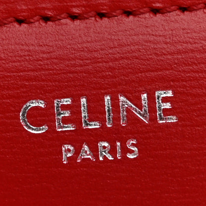 Box Calfskin Small Classic Box Flap Bag Red