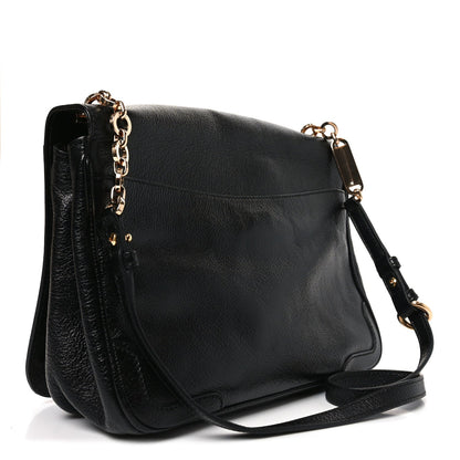 Buffalo Gancini Shoulder Bag Black