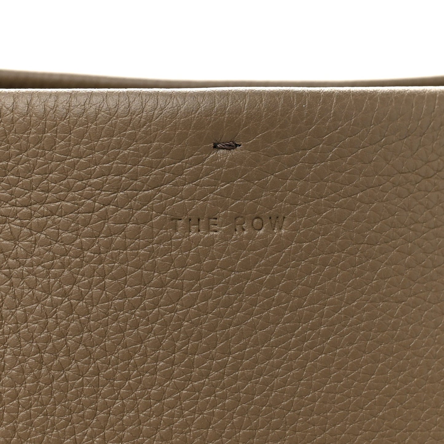 Grained Calfskin Park Tote Three Elephant