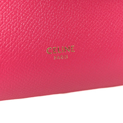 Grained Calfskin Nano Belt Bag Raspberry