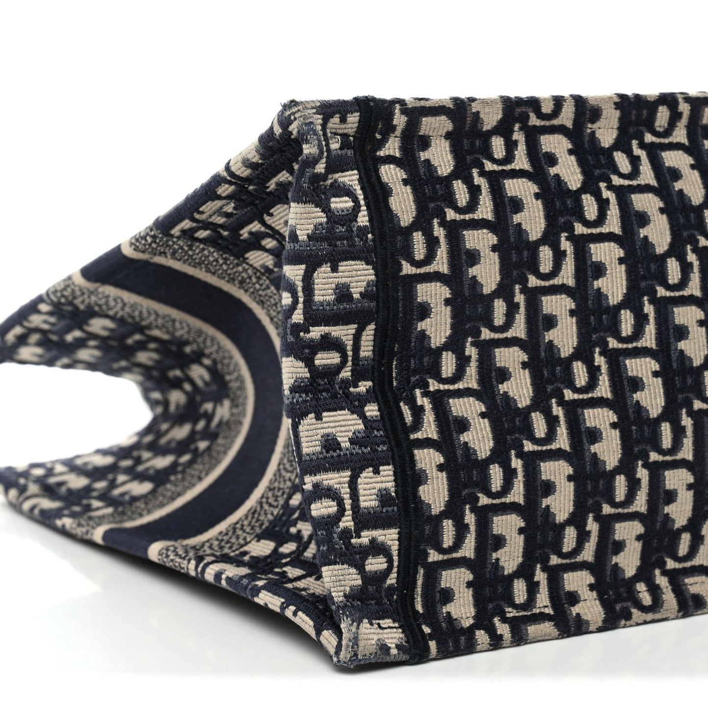 Oblique Medium Book Tote Blue Multicolor