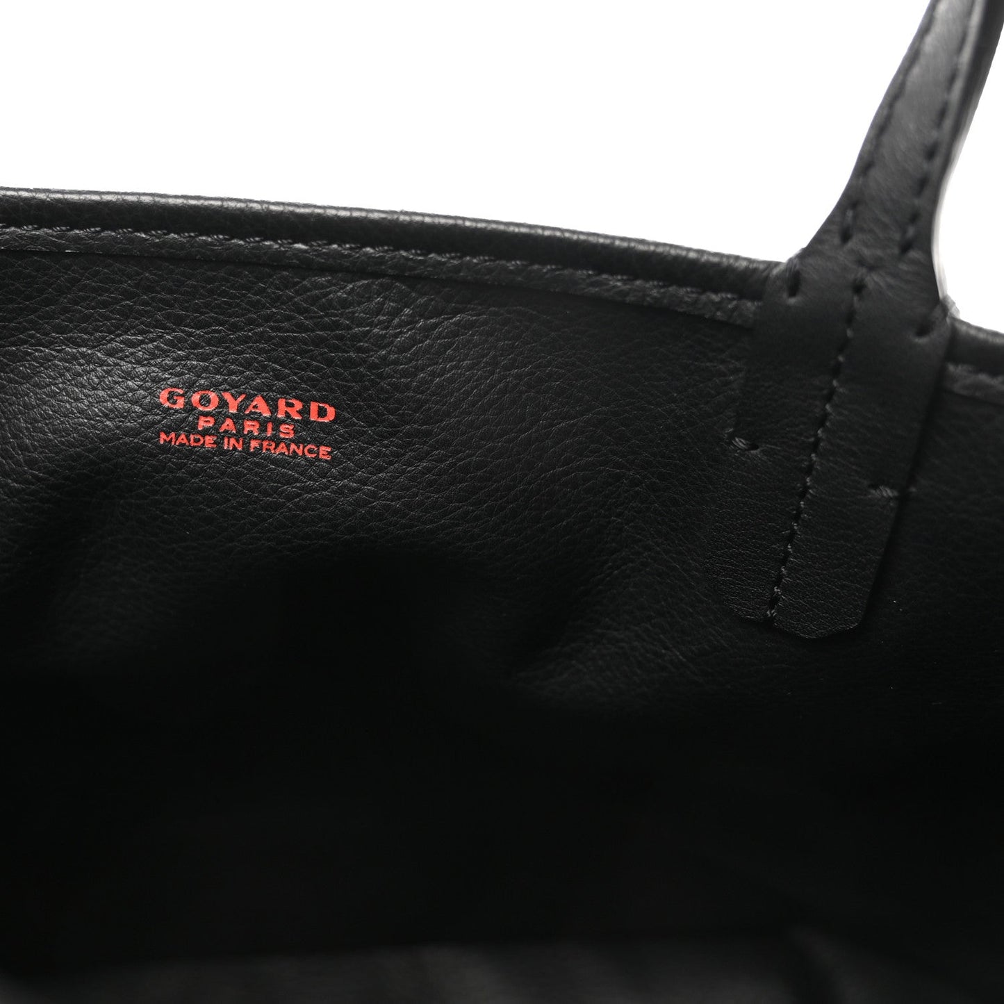 Goyardine Reversible Mini Anjou Black