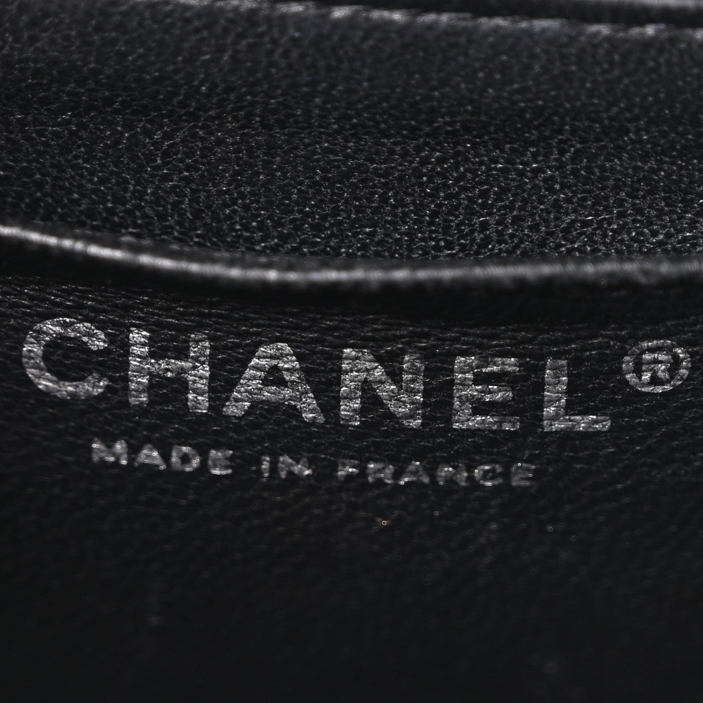 Caviar Quilted Mini Square Flap Black